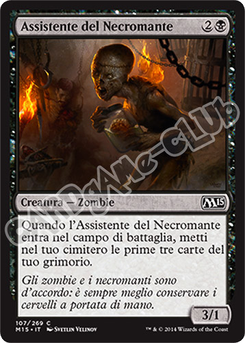 107 / 269 Assistente del Necromante comune (IT) -NEAR MINT-