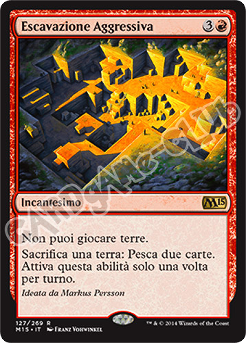 127 / 269 Escavazione Aggressiva rara (IT) -NEAR MINT-