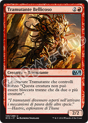 129 / 269 Tramutante Bellicoso non comune (IT) -NEAR MINT-