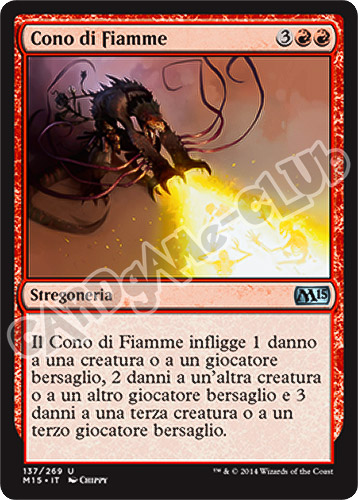 137 / 269 Cono di Fiamme non comune (IT) -NEAR MINT-