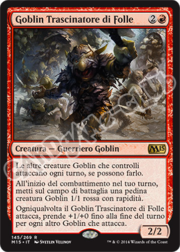 145 / 269 Goblin Trascinatore di Folle rara (IT) -NEAR MINT-
