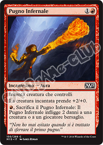 150 / 269 Pugno Infernale comune (IT) -NEAR MINT-