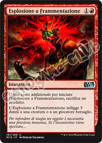 161 / 269 Esplosione a Frammentazione non comune (IT) -NEAR MINT-