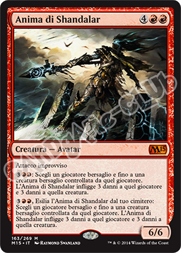 163 / 269 Anima di Shandalar rara mitica (IT) -NEAR MINT-