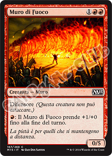 167 / 269 Muro di Fuoco comune (IT) -NEAR MINT-