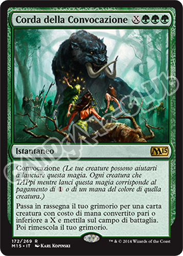 172 / 269 Corda della Convocazione rara (IT) -NEAR MINT-