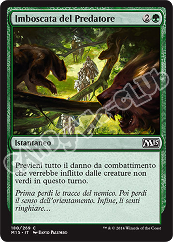 180 / 269 Imboscata del Predatore comune (IT) -NEAR MINT-