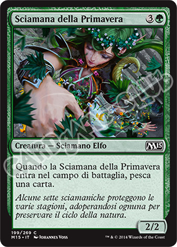 199 / 269 Sciamana della Primavera comune (IT) -NEAR MINT-