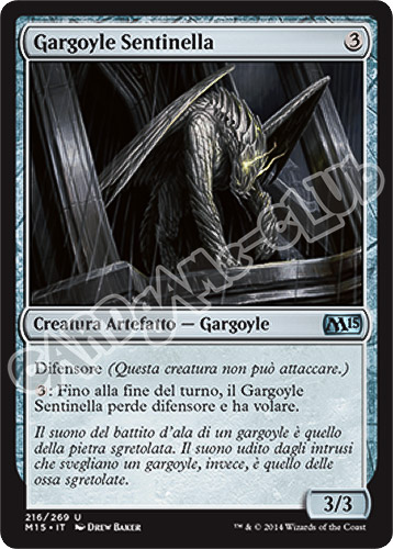 216 / 269 Gargoyle Sentinella non comune (IT) -NEAR MINT-