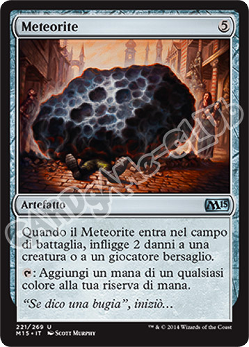 221 / 269 Meteorite non comune (IT) -NEAR MINT-