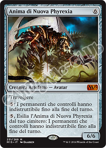 231 / 269 Anima di Nuova Phyrexia rara mitica (IT) -NEAR MINT-
