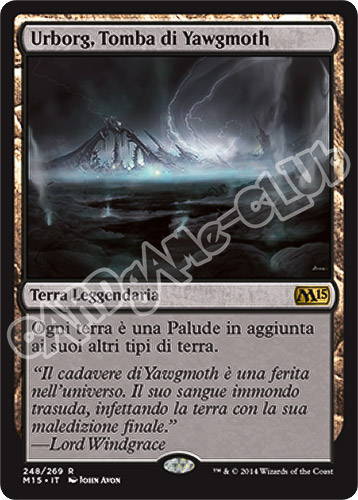 248 / 269 Urborg, Tomba di Yawgmoth rara (IT) -NEAR MINT-