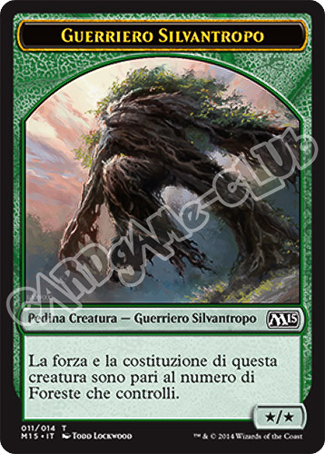 11 / 14 Guerriero Silvantropo comune (IT) -NEAR MINT-