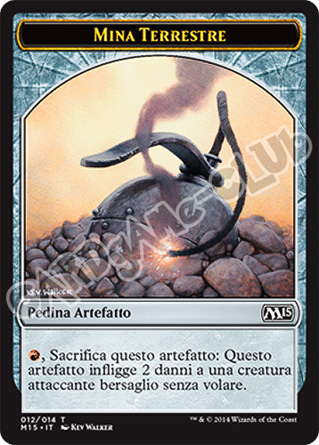 12 / 14 Mina Terrestre comune (IT) -NEAR MINT-