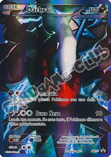 BW73 Darkrai rara segreta foil (IT) -NEAR MINT-