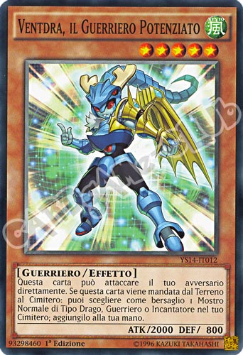 YS14-IT012 Ventdra, il Guerriero Potenziato comune 1a Edizione (IT) -NEAR MINT-