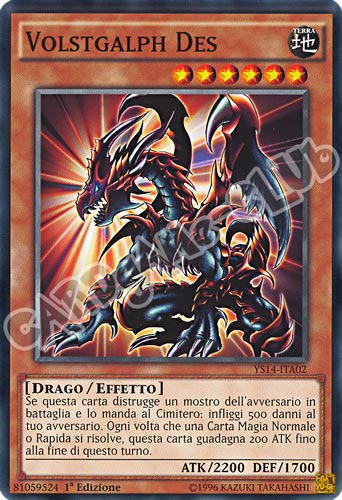 YS14-ITA02 Volstgalph Des comune 1a Edizione (IT) -NEAR MINT-