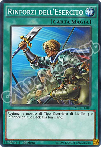 YS14-ITA09 Rinforzi dell'Esercito comune 1a Edizione (IT) -NEAR MINT-
