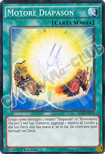 LC5D-IT075 Motore Diapason comune 1a Edizione (IT) -NEAR MINT-