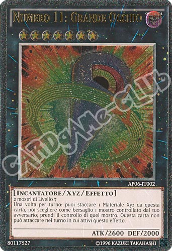 AP06-IT002 Numero 11: Grande Occhio rara ultimate (IT) -NEAR MINT-