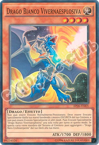 AP06-IT005 Drago Bianco Vivernaesplosiva super rara (IT) -NEAR MINT-
