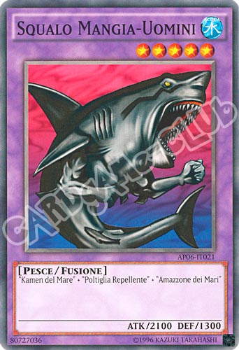 AP06-IT021 Squalo Mangia-Uomini comune (IT) -NEAR MINT-