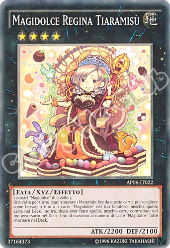 AP06-IT022 Magidolce Regina Tiaramisu' comune (IT) -NEAR MINT-