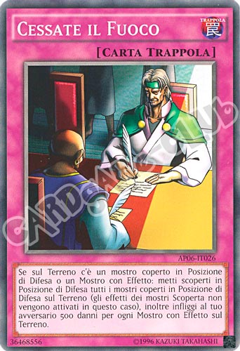 AP06-IT026 Cessate il Fuoco comune (IT) -NEAR MINT-