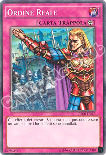 AP06-IT027 Ordine Reale comune (IT) -GOOD-