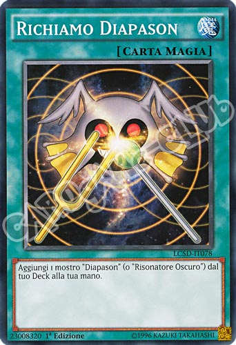 LC5D-IT078 Richiamo Diapason comune 1a Edizione (IT) -NEAR MINT-