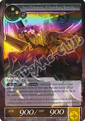 TAT1-IT003 Don Chisciotte, il Cavaliere Errante rara foil (IT) -NEAR MINT-