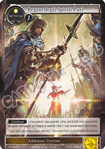 TAT1-IT013 Regno degli Spiriti Puri non comune normale (IT) -NEAR MINT-