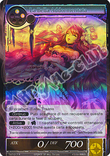 TAT1-IT017 La Bella Addormentata rara foil (IT) -NEAR MINT-