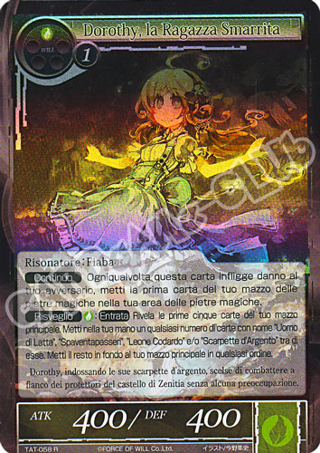 TAT1-IT058 Dorothy, la Ragazza Smarrita rara foil (IT) -NEAR MINT-