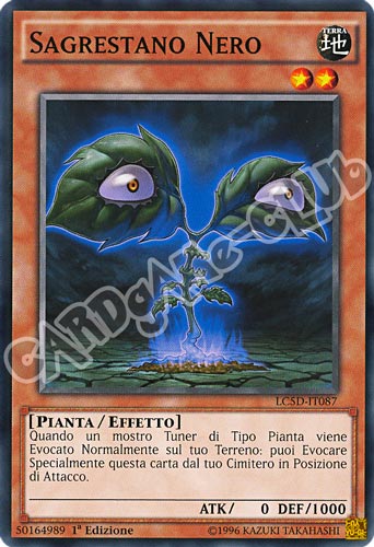 LC5D-IT087 Sagrestano Nero comune 1a Edizione (IT) -NEAR MINT-