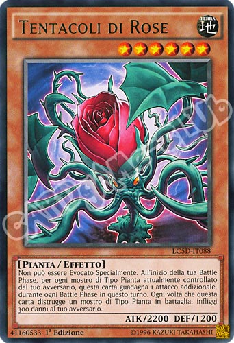 LC5D-IT088 Tentacoli di Rose rara 1a Edizione (IT) -NEAR MINT-