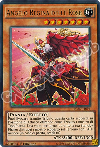 LC5D-IT096 Angelo Regina delle Rose ultra rara 1a Edizione (IT) -NEAR MINT-