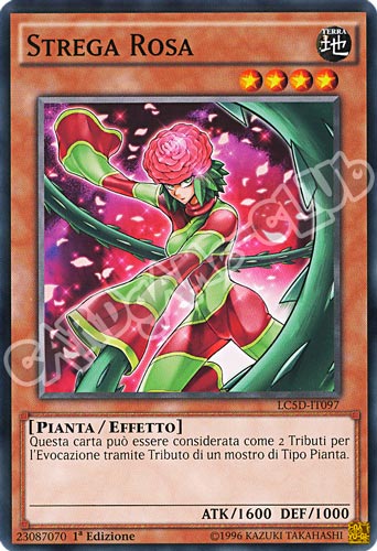 LC5D-IT097 Strega Rosa comune 1a Edizione (IT) -NEAR MINT-