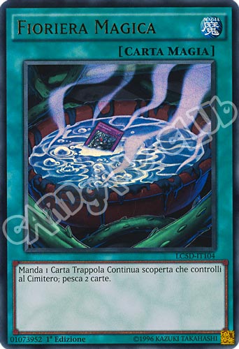 LC5D-IT104 Fioriera Magica ultra rara 1a Edizione (IT) -NEAR MINT-