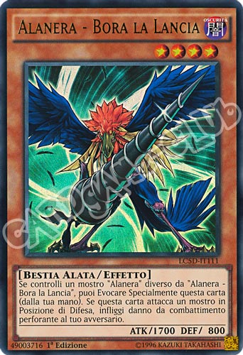 LC5D-IT111 Alanera - Bora la Lancia ultra rara 1a Edizione (IT) -NEAR MINT-