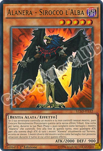 LC5D-IT112 Alanera - Sirocco l'Alba ultra rara 1a Edizione (IT) -NEAR MINT-