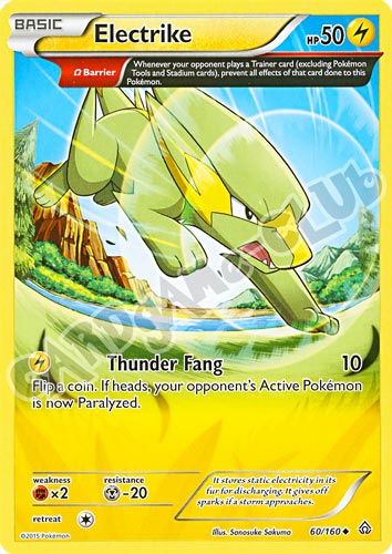 060 / 164 Electrike non comune normale (EN) -NEAR MINT-