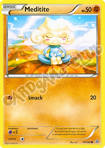 079 / 164 Meditite comune normale (EN) -NEAR MINT-