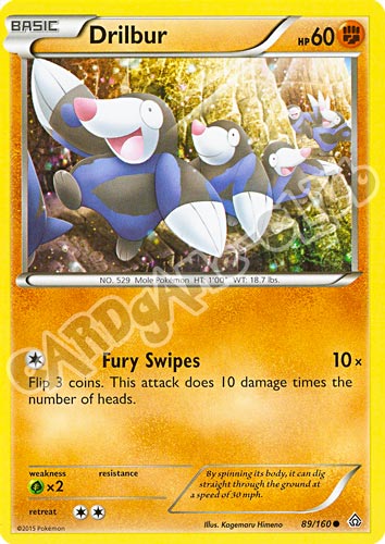 089 / 164 Drilbur comune normale (EN) -NEAR MINT-