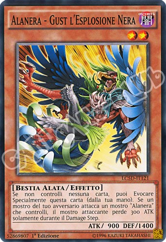 LC5D-IT121 Alanera - Gust l'Esplosione Nera comune 1a Edizione (IT) -NEAR MINT-