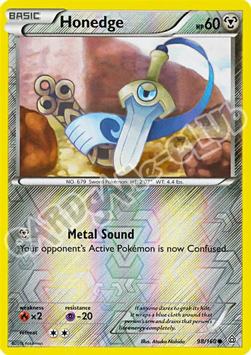 098 / 164 Honedge comune foil reverse (EN) -NEAR MINT-