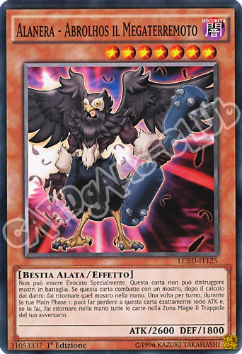 LC5D-IT125 Alanera - Abrolhos il Megaterremoto comune 1a Edizione (IT) -NEAR MINT-