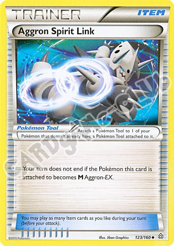 123 / 164 Aggron Spirit Link non comune normale (EN) -NEAR MINT-