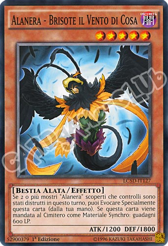 LC5D-IT127 Alanera - Brisote il Vento di Cosa comune 1a Edizione (IT) -NEAR MINT-