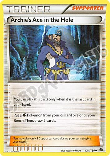 124 / 164 Archie's Ace in the Hole non comune normale (EN) -NEAR MINT-